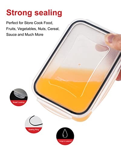 Food Storage Container Set with Airtight Lids U193792