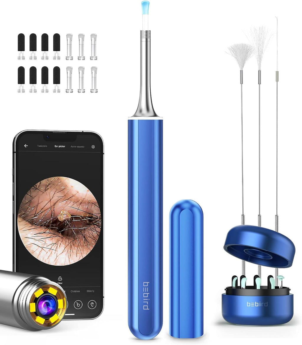 Ear Wax Removal Tool Camera with 1080P Otoscope and 9 Ear Picks U9119