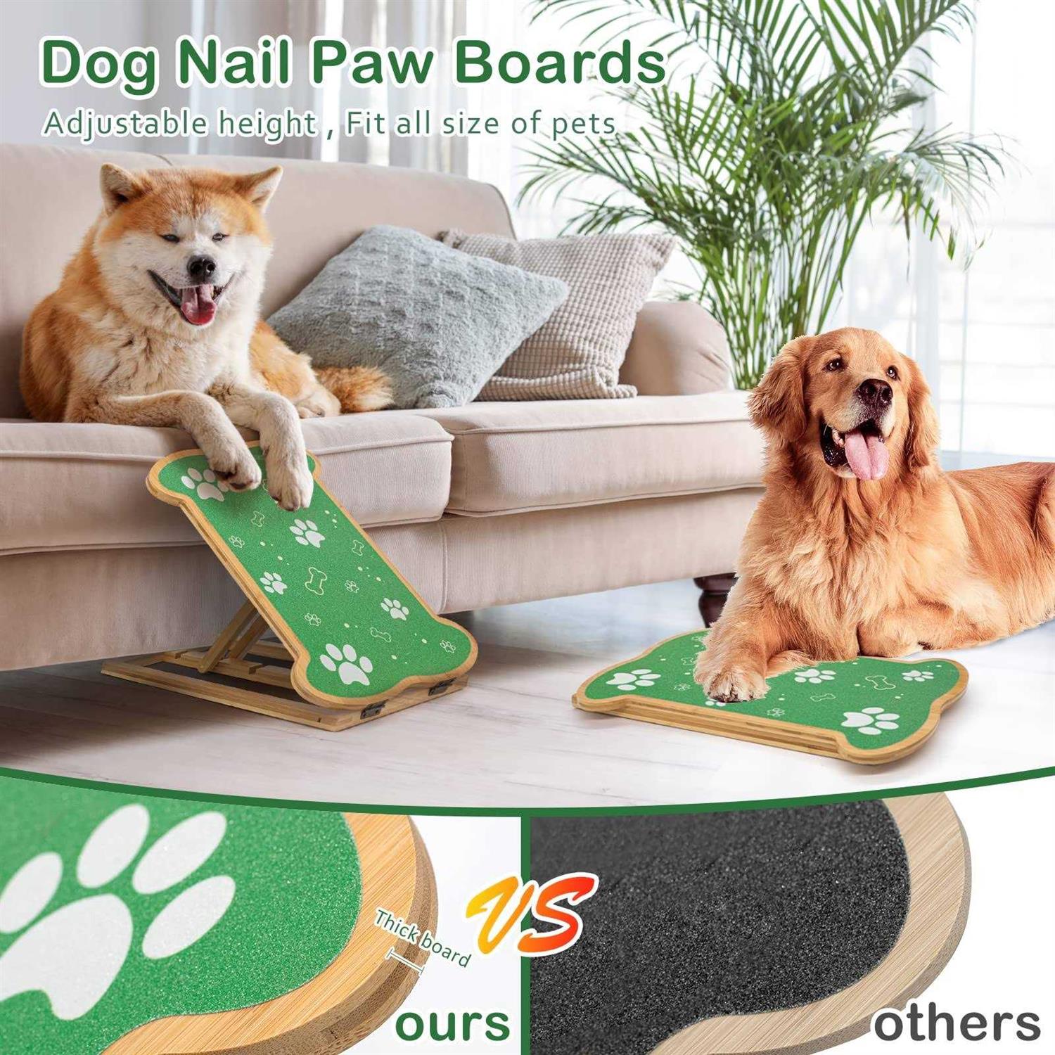 Dog Nail Scratch Pad with Soothing Nail Care Board D455942