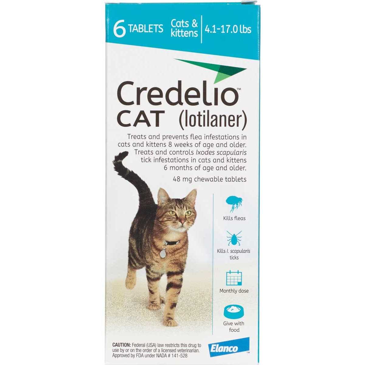 Cat flea and tick treatment for cats M561