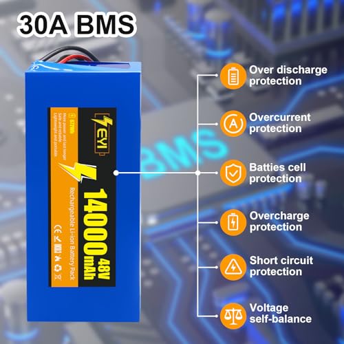 36V 10Ah Lithium Ebike Battery with 2A Charger and BMS G239