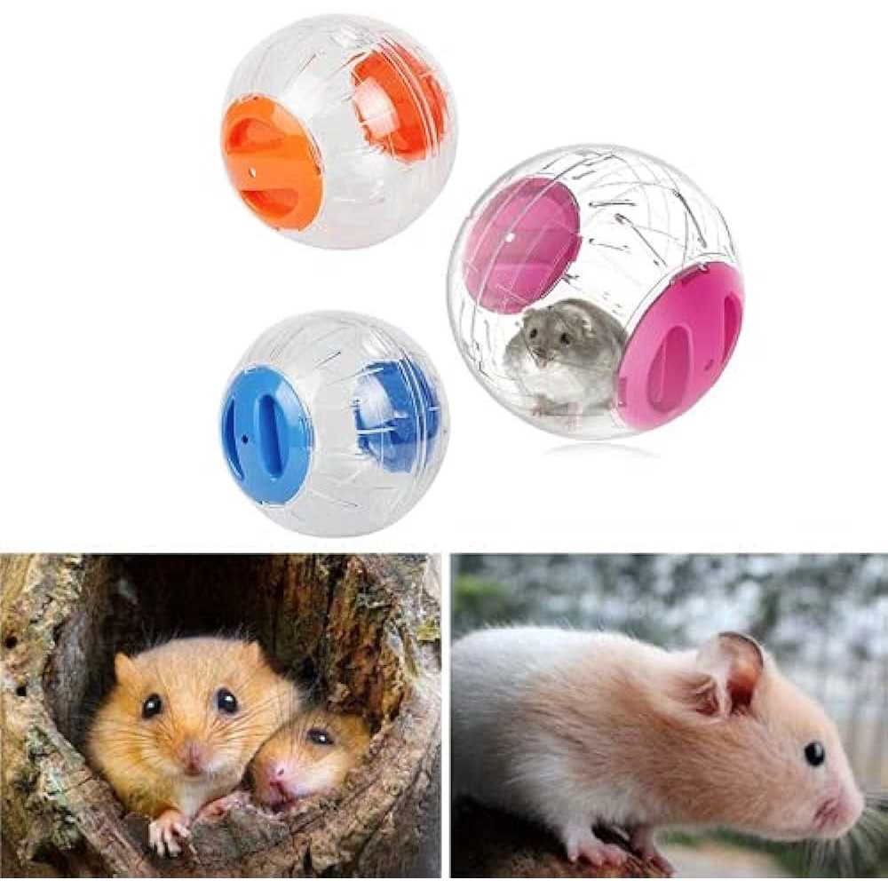 Transparent Hamster Exercise Ball for Small Pets L202