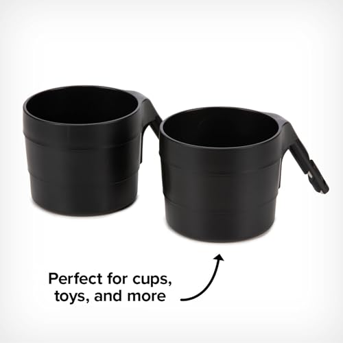 XL Cup Holders for Car Seats, Pack of 2 & Angle Adjuster Car Seat Leveler C55707
