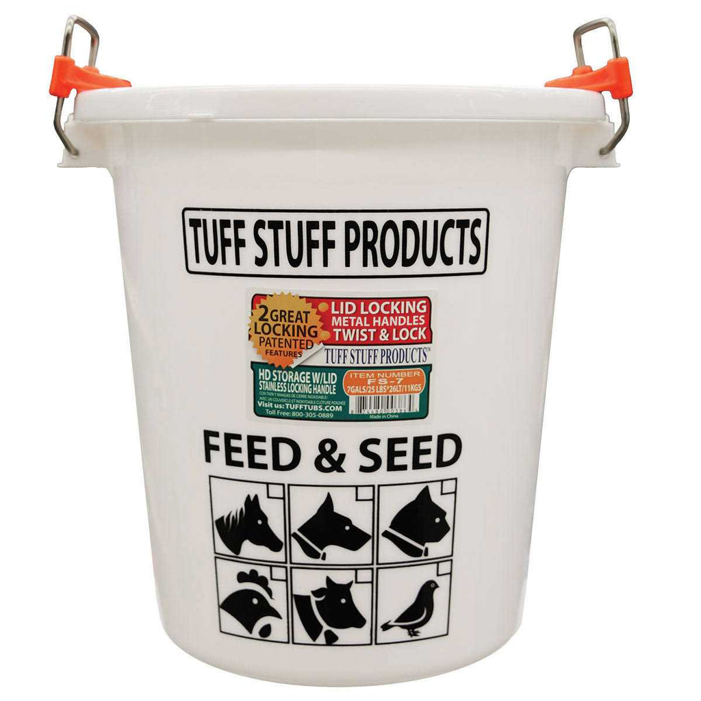 Feed & Seed Storage Drum with Lid O851