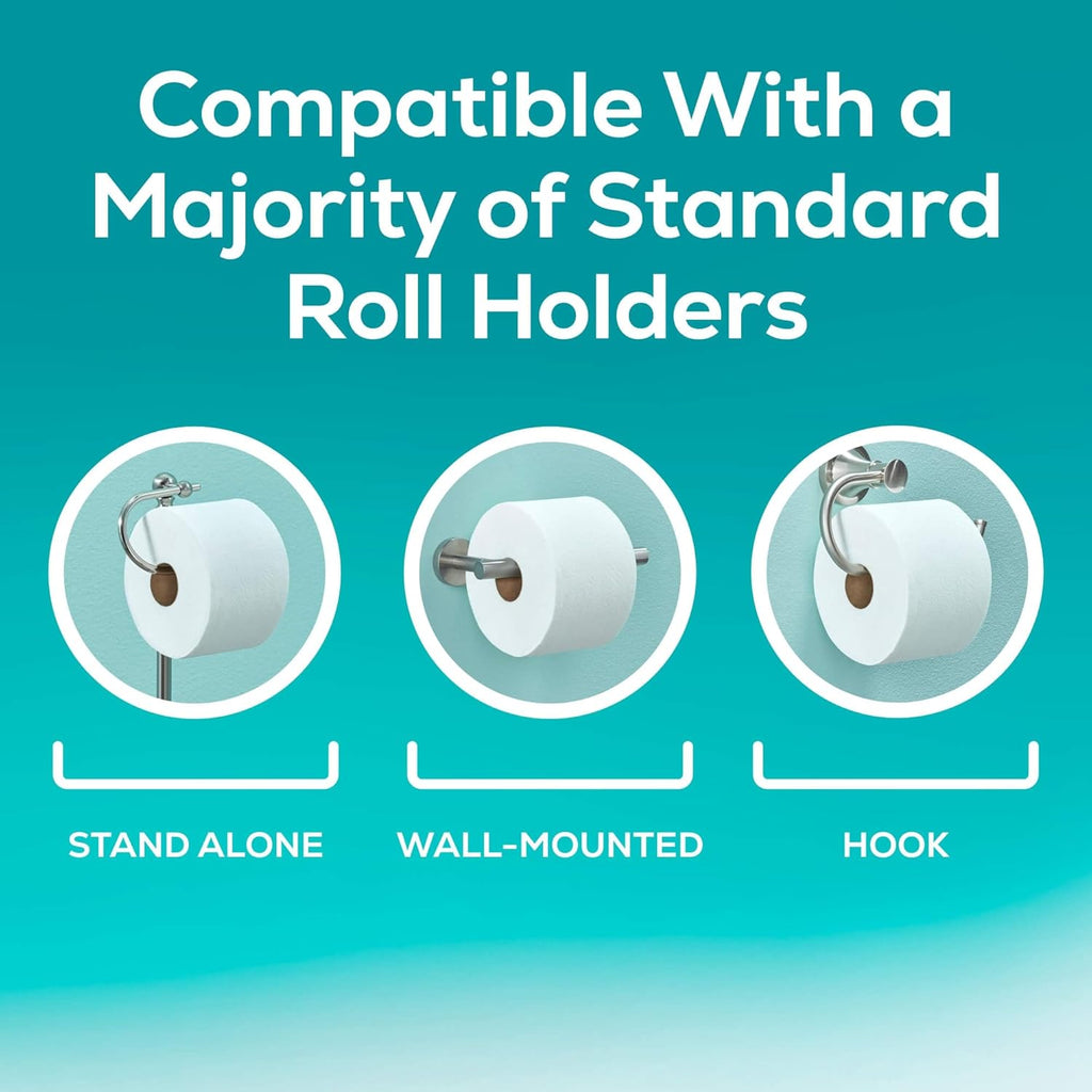 Toilet Paper, 24 Super Mega Rolls, Soft and Strong D69778