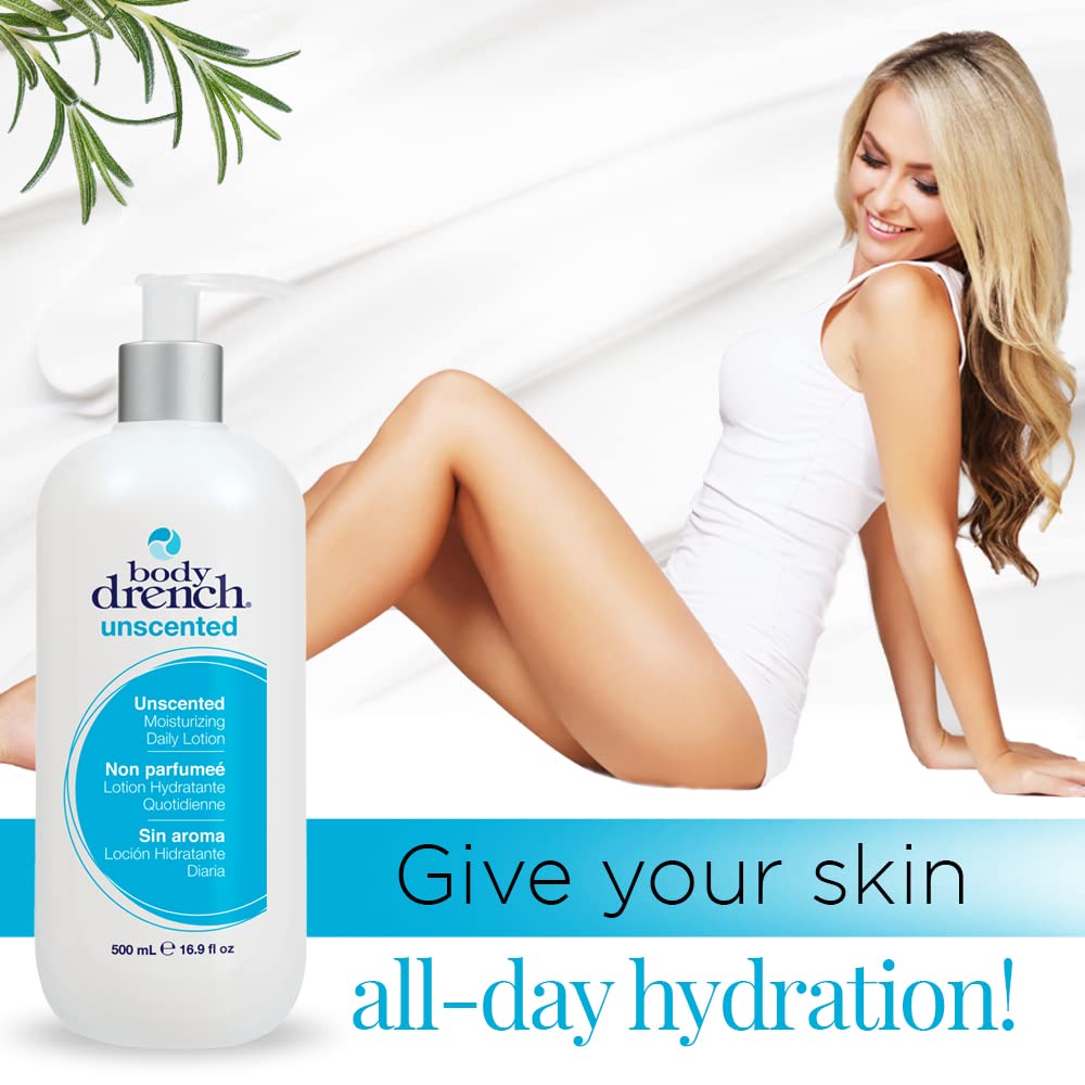 Unscented Moisturizing Daily Lotion for All Skin Types, 16.9 Fl Oz N8177