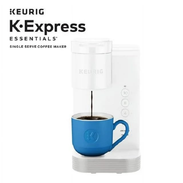 Single Serve K-Cup Pod Coffee Maker with 36oz Removable Reservoir, Black F373