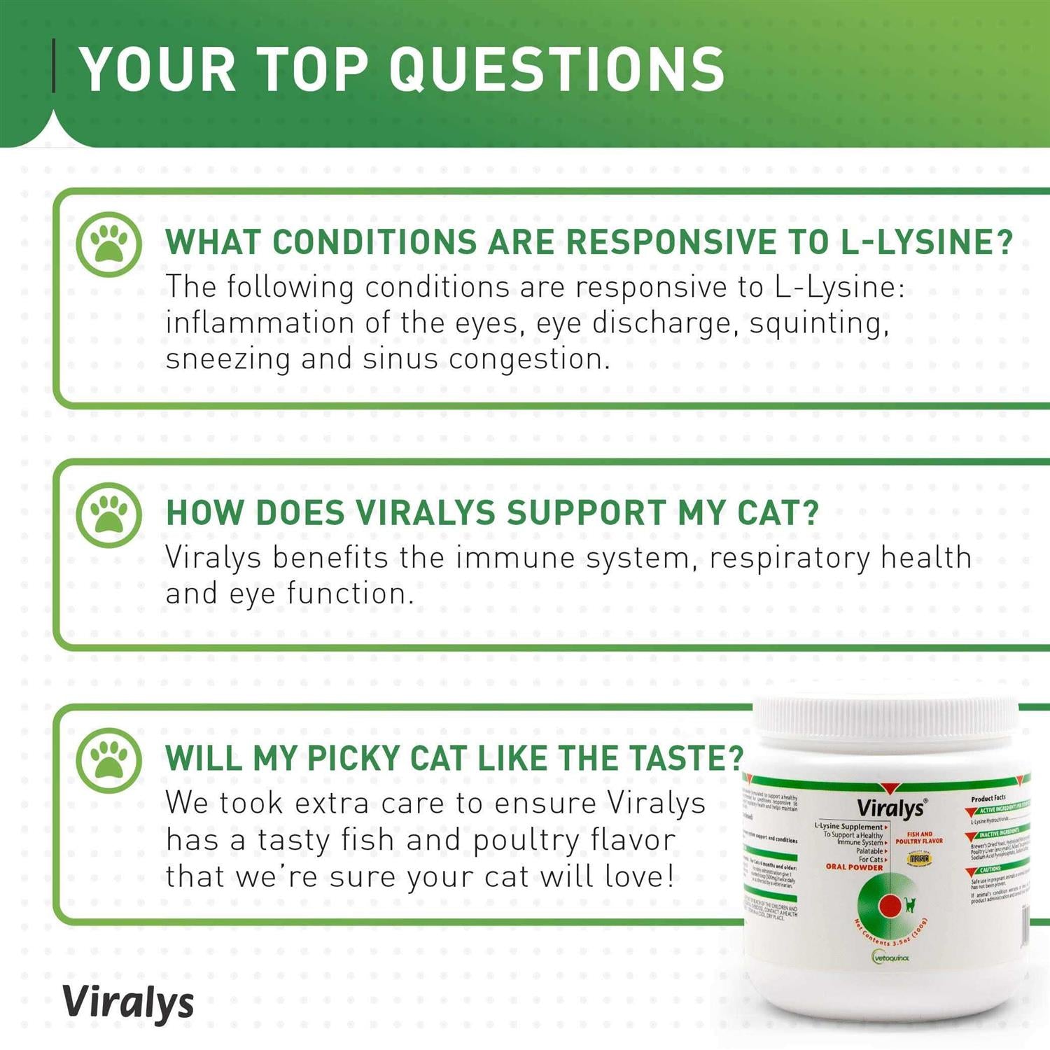 Oral Powder for Cats Y580