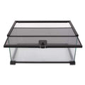 REPTI ZOO 10 Gallon Reptile Tank Glass Natural Cages Terrarium 20 x 12 x 10 Sliding Screen Top for Reptile Hamster Hedgehog Small Animals - Pet Supplies online store