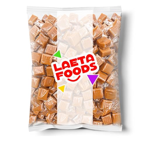 Caramel Cubes Candy, Individually Wrapped, 3 Pound Bag I6450
