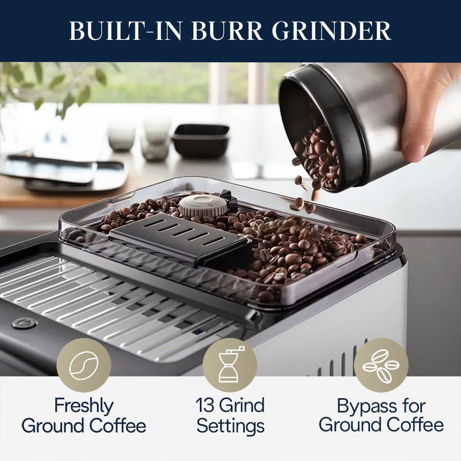 Espresso Machine with Cold Brew and Milk Frother E75543