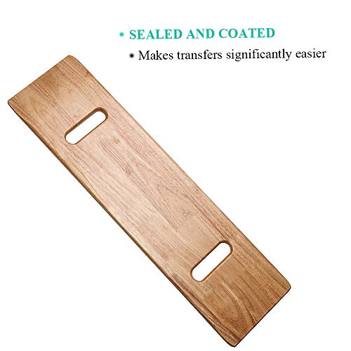 Slide Transfer Board with Handles for Seniors, 30 x 8 x 0.7 K68467