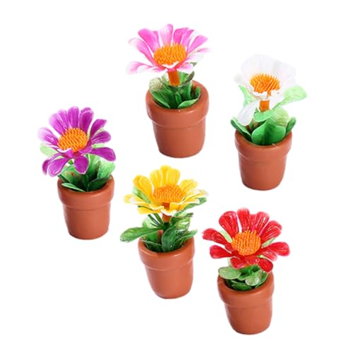 Mini Plant Model Bonsai Decor for Dollhouse U66429