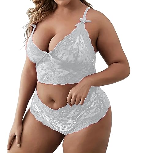 Women Lingerie Teddy with Bow Tie Side Slit Bodycon Mini Bodysuit Nightwear Nightgown