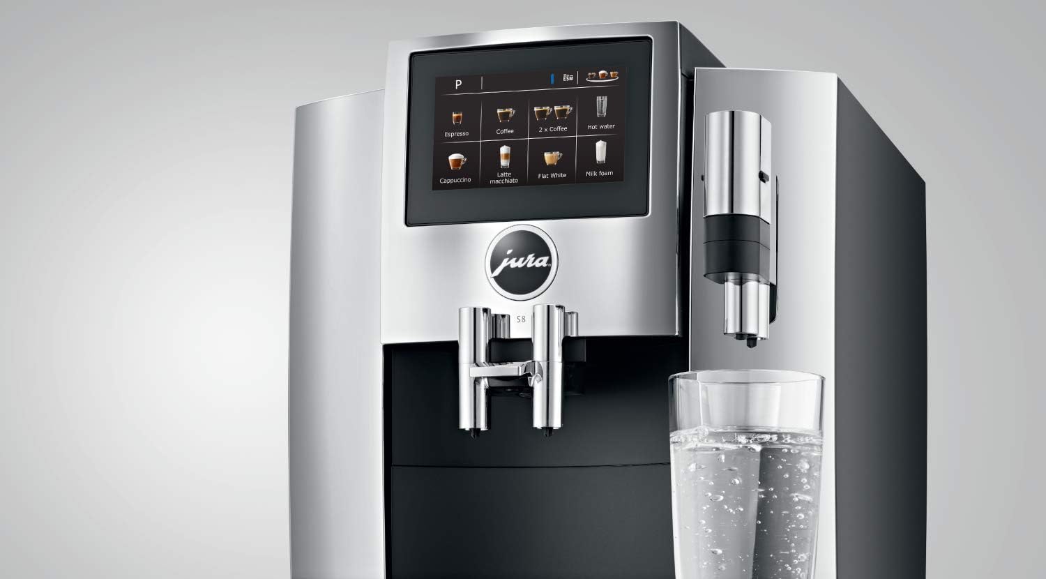 Automatic Coffee Machine with Glass Milk Container K5620