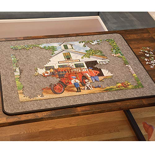 1500-Piece Large Jigsaw Puzzle Pad, Portable Lightweight Storage System, 26" x 34" B970318