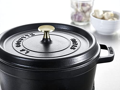 Round Dutch Oven 4-Quart Matte Black L38897
