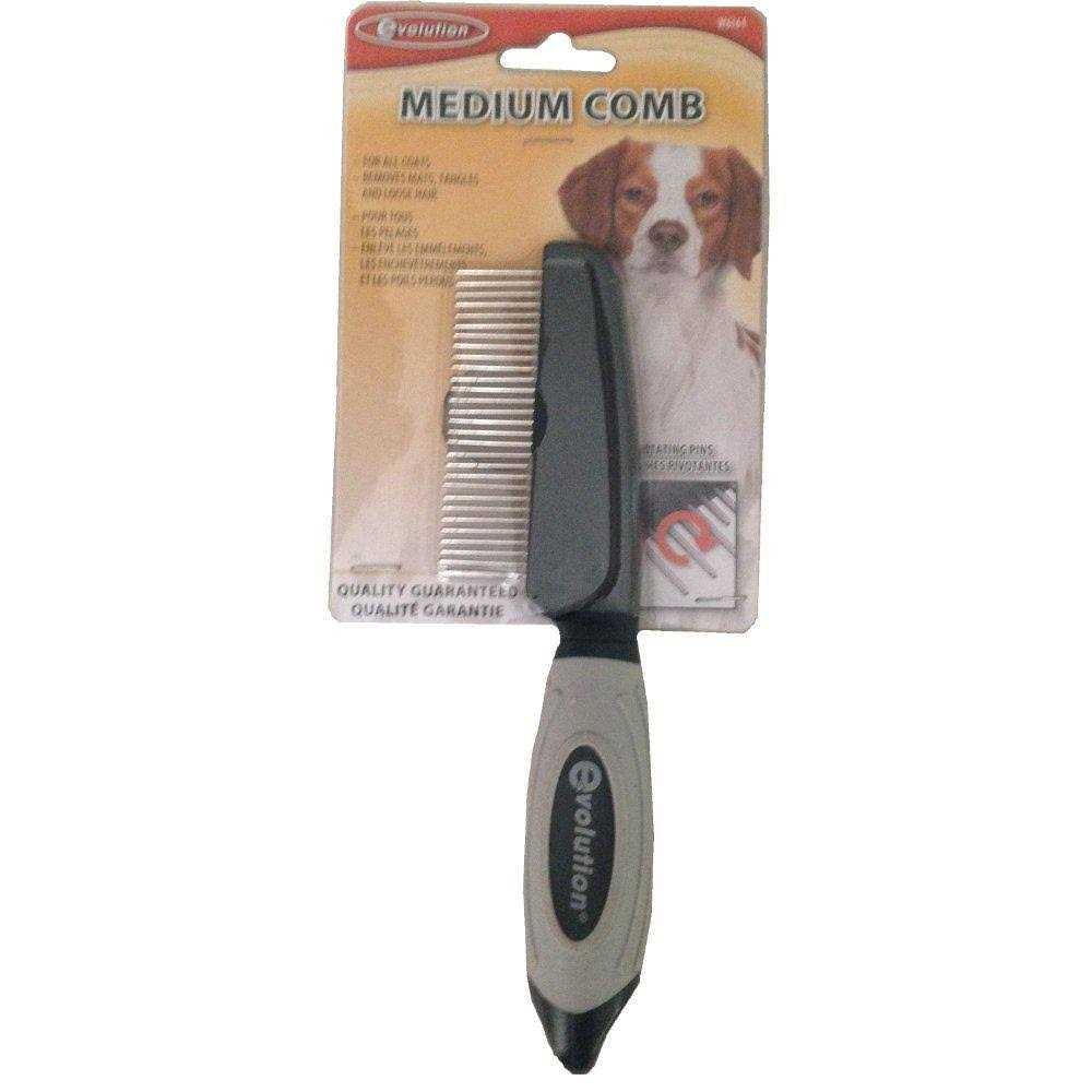 Medium Rotating Teeth Comb for Pet Grooming H845