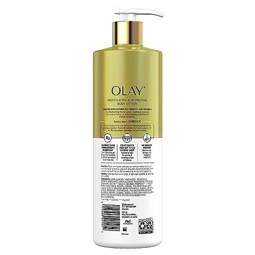 Hydrating Body Lotion with Vitamin C, 17 fl oz Pump, Pack of 4 A348287