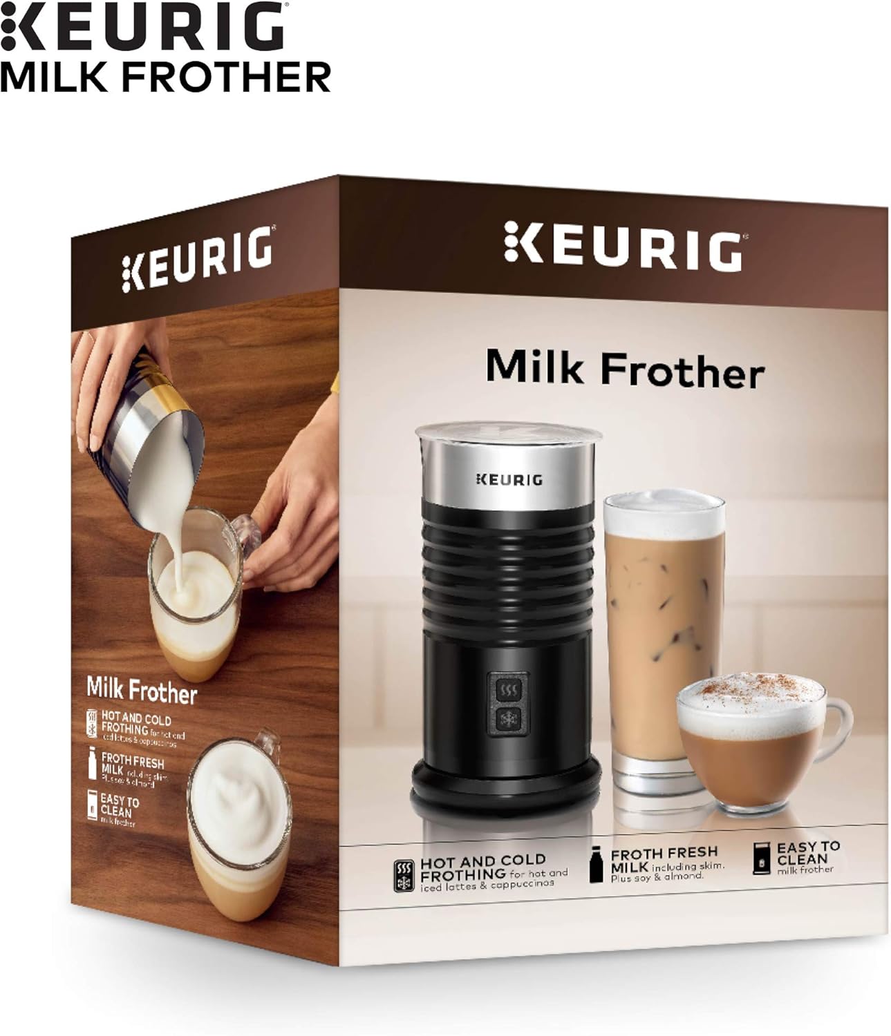 Single Serve Coffee Maker, Programmable, 6 to 10 oz. Brew Sizes, Black D8279