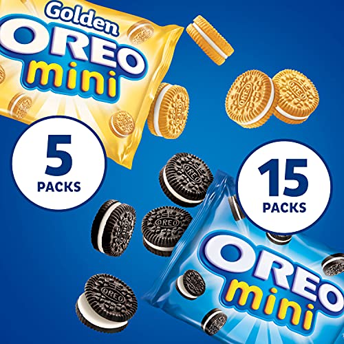 Mini Sandwich Cookies Variety Pack, 20 Snack Packs Y26995