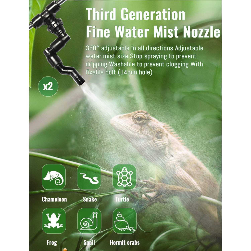 Reptile Misting System with Timer F603