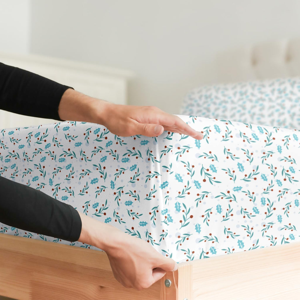 Christmas Sheets 4 Piece Deep Pocket Bedding Set I1625