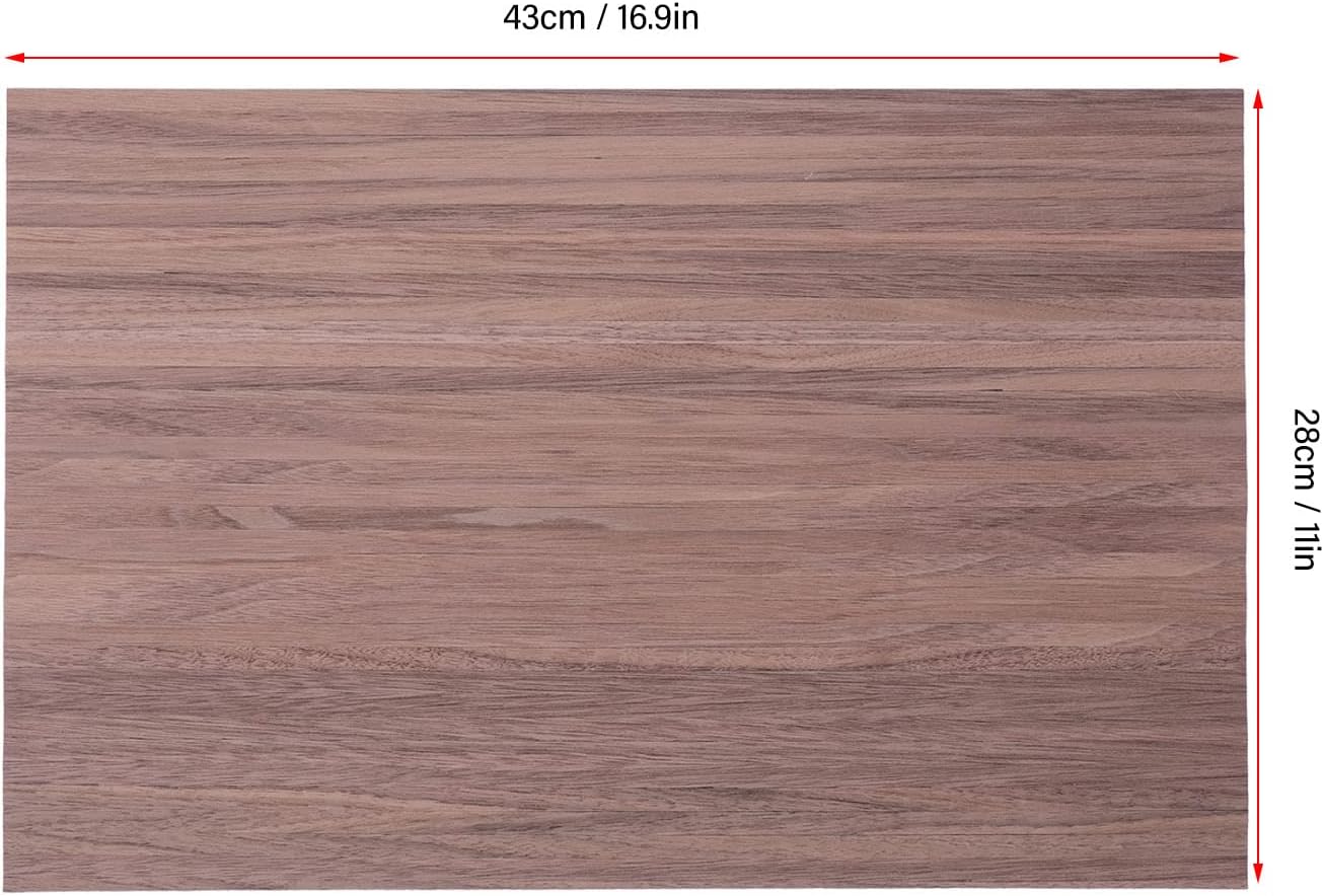 Pine Wood Bark Miniature Floorboard for 1:12 Dollhouse Decoration I668
