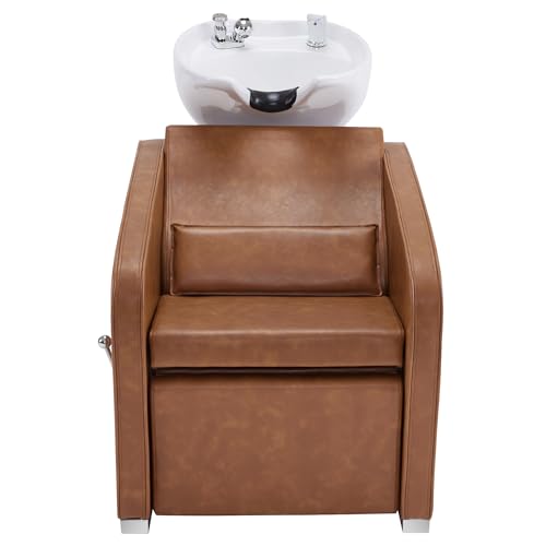 Adjustable Porcelain Shampoo Station Chair for Salon Spa Use R5346