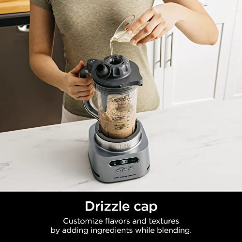 Blender with 1500W Power, Smoothie Maker, 34-oz Pitcher & 18-oz To-Go Cup Q39824