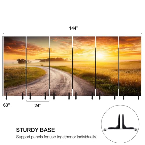 3 Panel Freestanding Acoustic Room Divider Soundproof Privacy Screen P595
