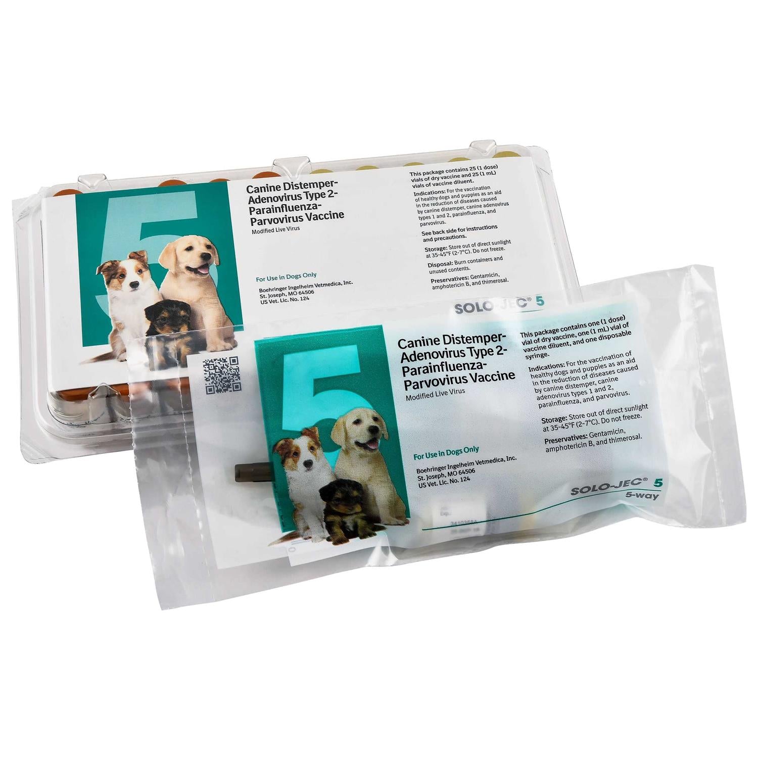 Solo-Jec 5 Vaccine for Dogs O47692