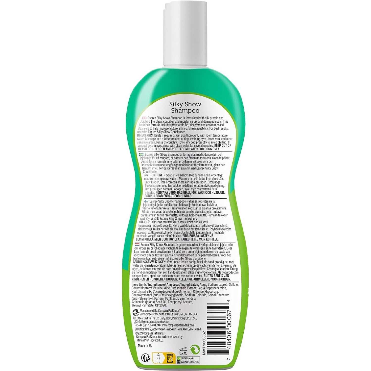 Silky Show Shampoo for Pets Z9306
