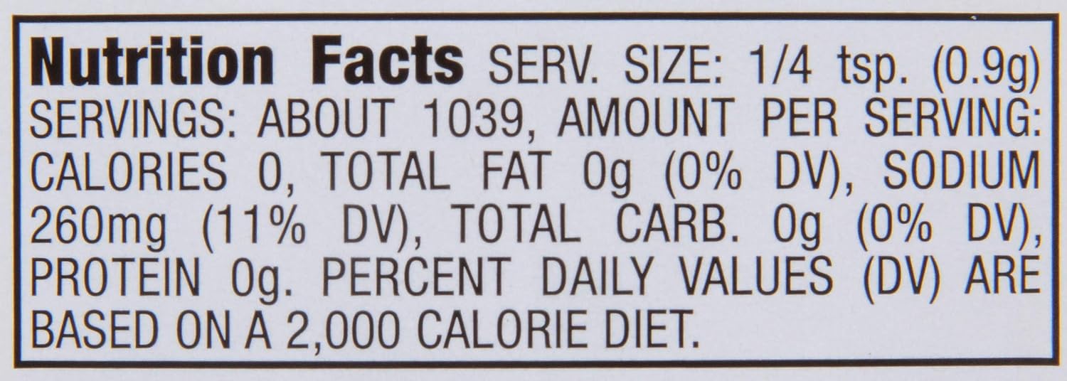 Coarse Ground Garlic Salt with Parsley, 33 oz T64183