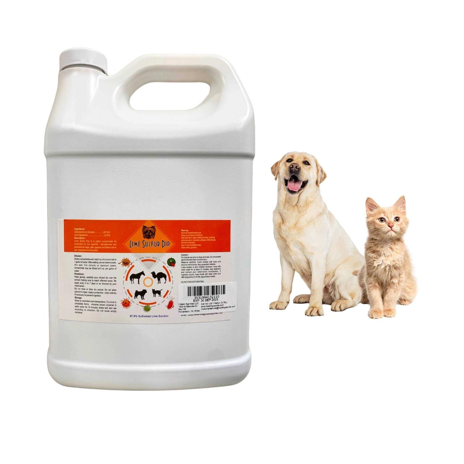 Lime Sulfur Dip for Pets C245