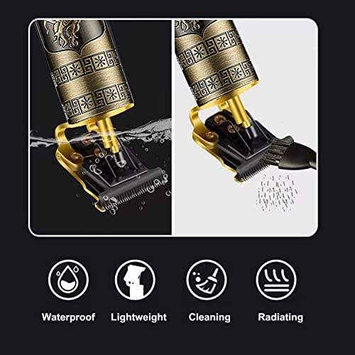 Cordless Hair Clippers for Men with Guide Combs U77227