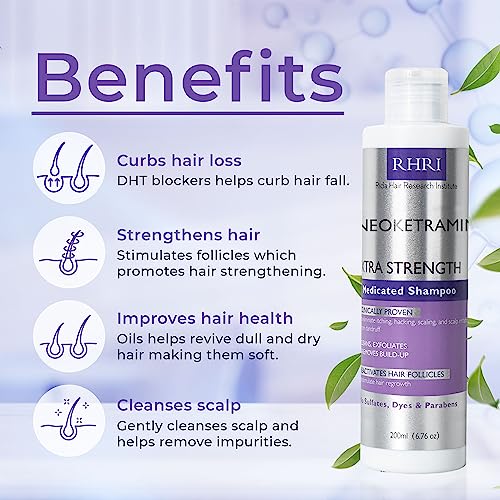 Medicated Anti Dandruff Shampoo for Itchy, Dry Scalp E374