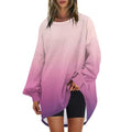 Long Sleeve Sweaters For Women Women's Crewneck Long Sleeve Fuzzy Chunky Warm 2024 Fall Pullover Trendy Outfits