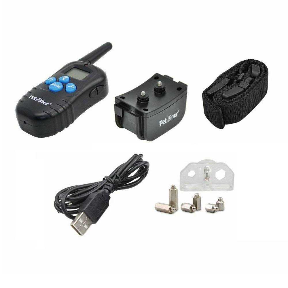 Rechargeable Dog Training Collar with Remote and Beep Vibration F84089
