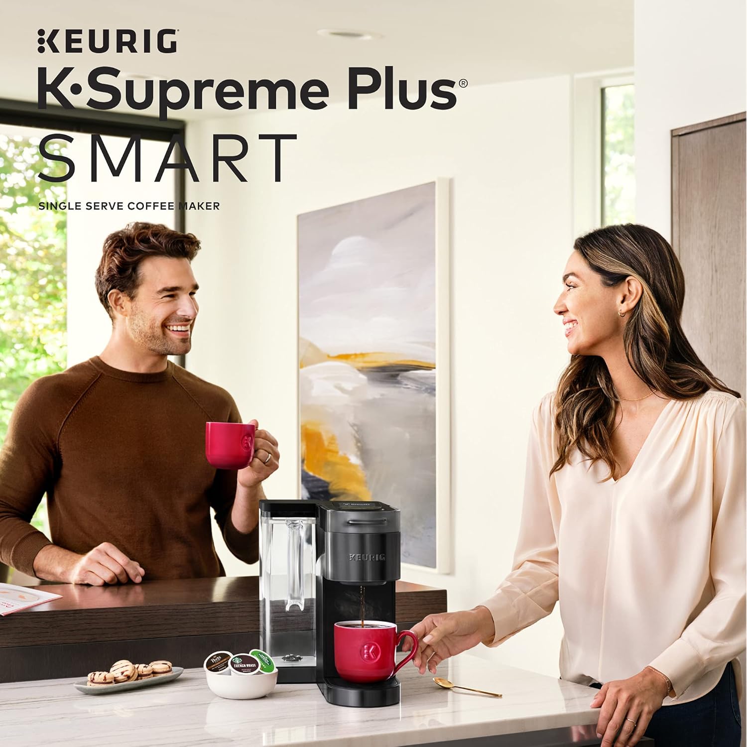 Single Serve Coffee Maker, Black F618838