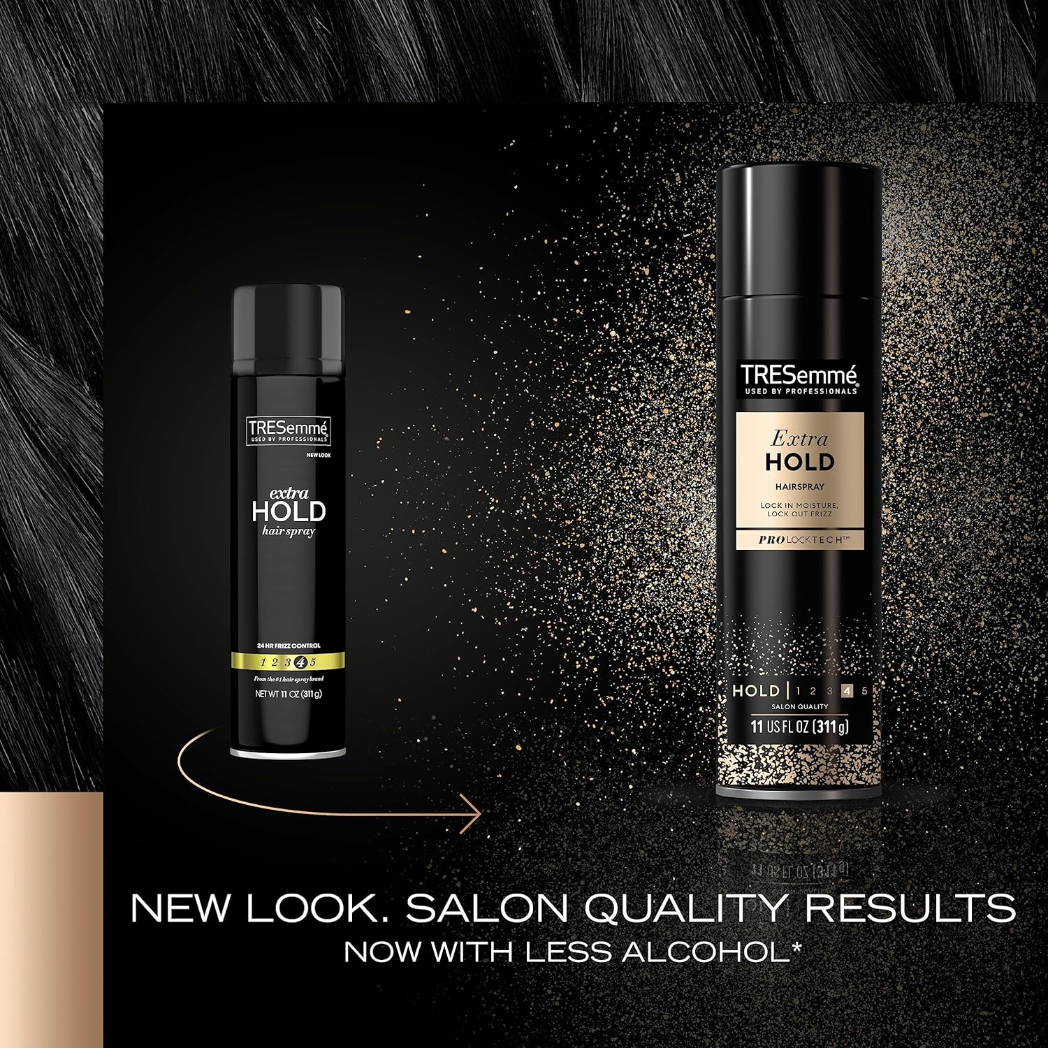 Extra Hold Hairspray, Strong Hold, Pack of 2 R1549