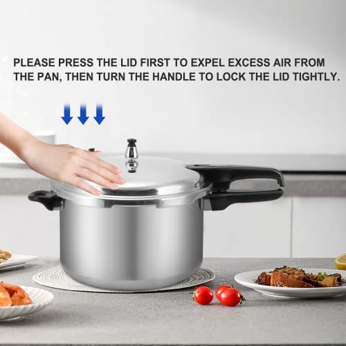 12 Quart Pressure Cooker with Cooking Rack B2228