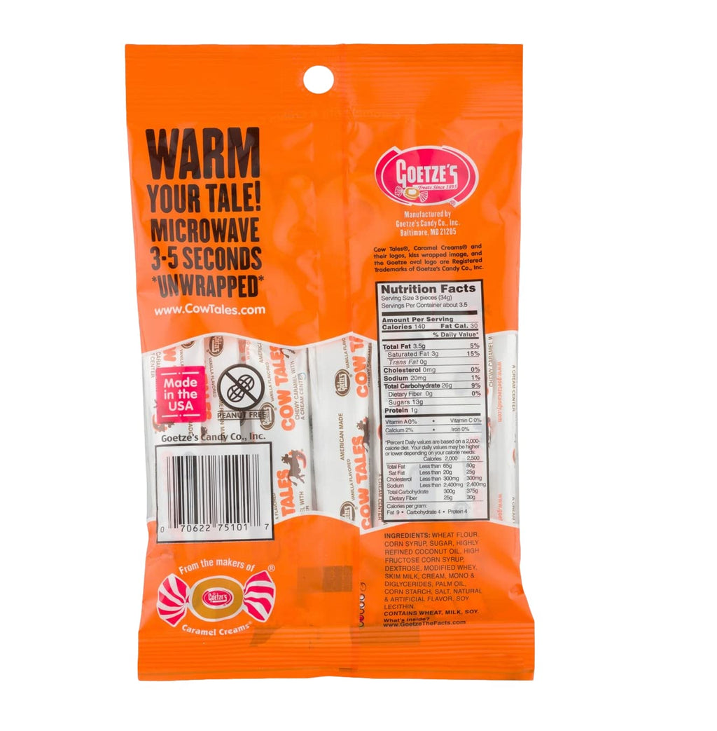 Caramel Creams and Cow Tales Minis Candy Variety Pack H827099