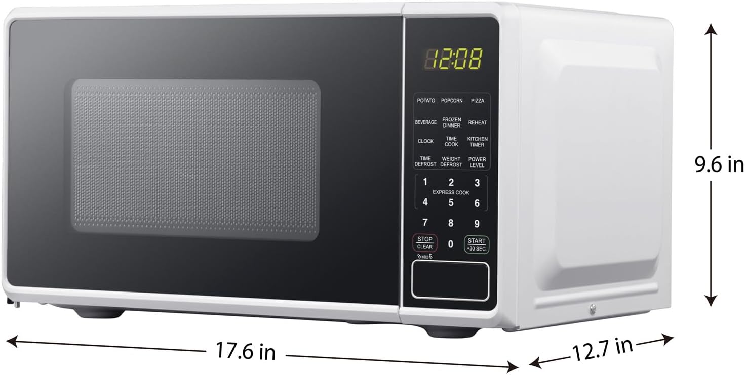 Countertop Microwave Oven, 700 Watts, with Safety Lock P76228