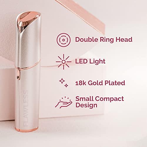 Women's Painless Hair Remover, White/Rose Gold H927425