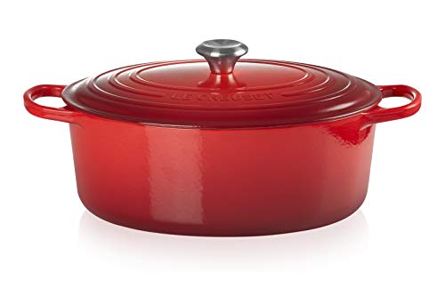 Enameled Cast Iron Oval Dutch Oven, 8 qt. O940