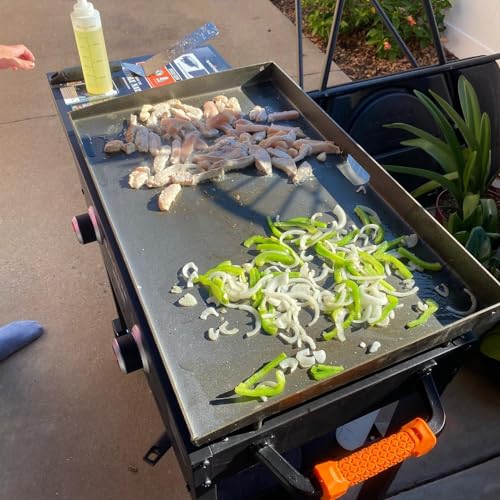 Flat Top Grill Griddle for 28 Inch Gas Grill, Heavy Duty Carbon Steel C638