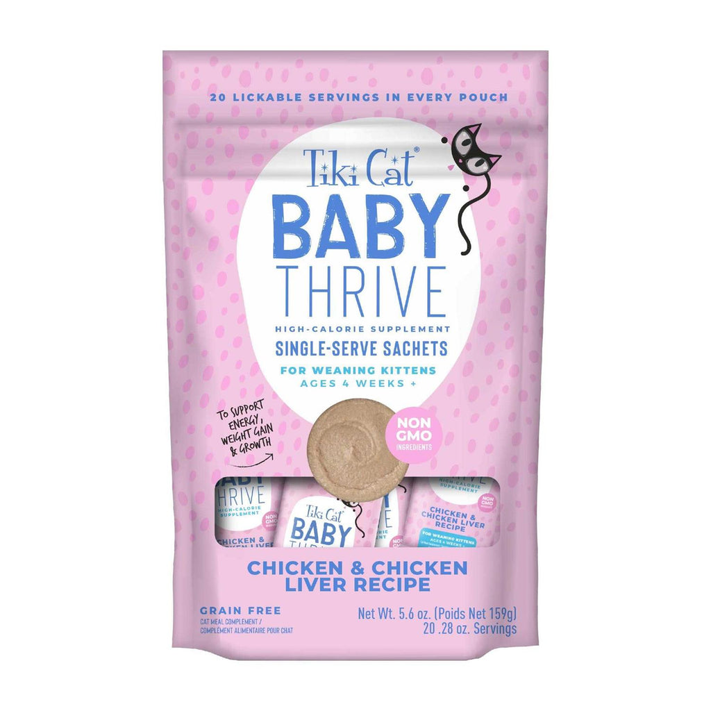 Tiki Cat Baby Thrive Chicken &amp; Chicken Liver Recipe Wet Cat Food - Pet Supplies online store