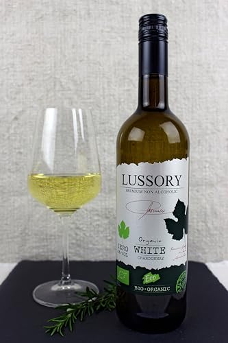 Organic Chardonnay Dealcoholized White Wine from Spain, Low Calorie, Vegan, 750ml N249