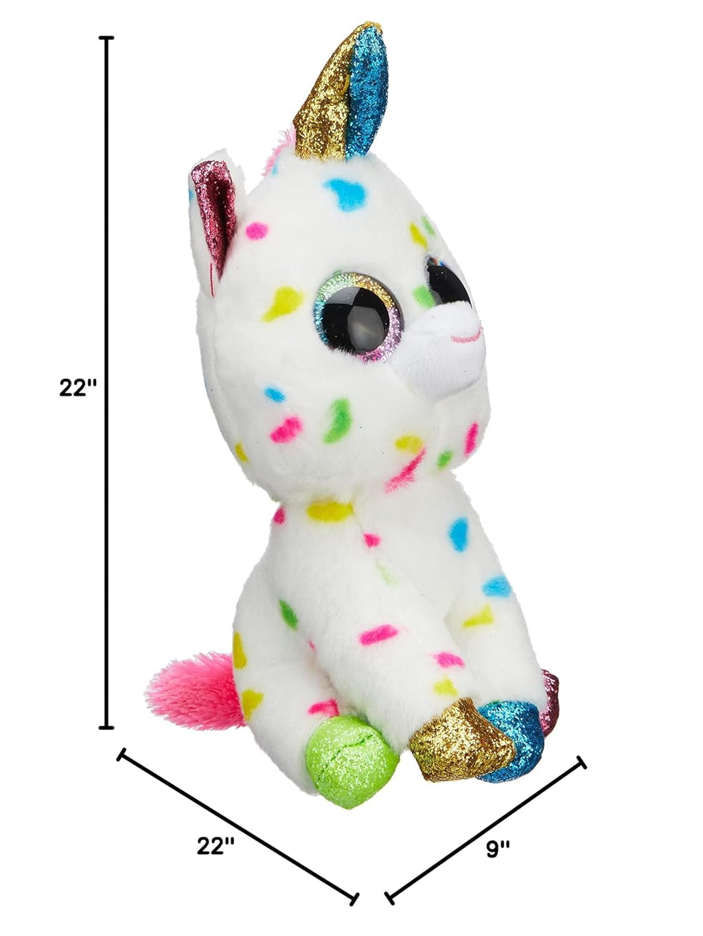 Unicorn Beanie Plush S546